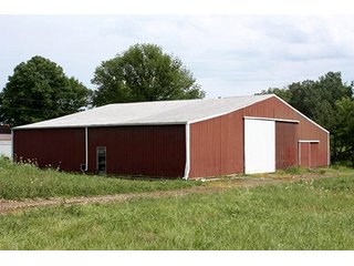 Tract 4 - Pole Building - LAND AUCTION - 604+/- ACRES OFFERED IN 24 TRACTS IN MORGAN COUNTY, INDIANA
